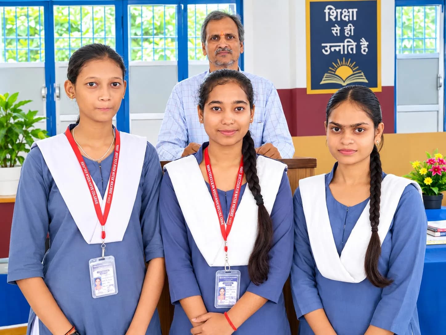 महात्मा गांधी व प्रधानमंत्री लाल बहादुर शास्त्री जयंती पर शिक्षा निकेतन में वाद विवाद प्रतियोगिता